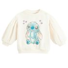 Cool Club, Hanorac pentru fete, alb, imprimeu Lilo si Stitch