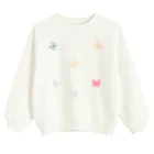 Cool Club, Hanorac pentru fete, calduros, alb