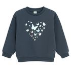 Cool Club, Hanorac pentru fete, calduros, bleumarin