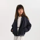 Cool Club, Hanorac pentru fete, cu fermoar, bleumarin