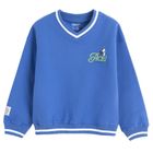 Cool Club, Hanorac pentru fete, oversize, calduros, albastru, Peanuts