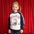 Cool Club, Hanorac pentru fete, subtire, mix, imprimeu Hello Kitty