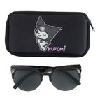 Cool Club, Ochelari de soare pentru fete, Cutie de ochelari, negru, imprimeu Kuromi