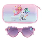 Cool Club, Ochelari de soare pentru fete, Cutie de ochelari, roz, imprimeu Gabby's Dollhouse