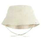 Cool Club, Palarie pentru baieti, cu snur, muselina, bej