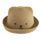 Cool Club, Palarie pentru baieti, de paie, bej