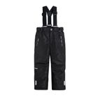 Cool Club, Pantaloni de schi pentru baieti, gri inchis, cu bretele