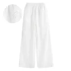 Cool Club, Pantaloni din material textil pentru fete, alb