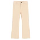 Cool Club, Pantaloni din material textil pentru fete, bej