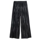 Cool Club, Pantaloni din material textil pentru fete, wide, negru