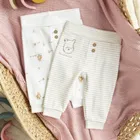 Cool Club, Pantaloni pentru fete, alb, imprimeu Winnie the Pooh, set, 2 buc.