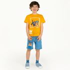 Cool Club, Pantaloni scurti de blugi pentru baieti, denim, imprimeu Paw Patrol