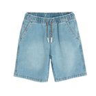 Cool Club, Pantaloni scurti de blugi pentru baieti, loose fit, albastru