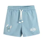 Cool Club, Pantaloni scurti pentru baieti, albastru, imprimeu Lilo si Stitch