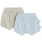 Cool Club, Pantaloni scurti pentru baieti, bloomers, mix, set, 2 buc.