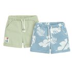 Cool Club, Pantaloni scurti pentru baieti, mix, set, 2 buc.