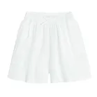 Cool Club, Pantaloni scurti pentru fete, cu in, alb