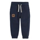 Cool Club, Pantaloni trening pentru baieti, bleumarin, imprimeu mistret
