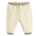 Cool Club, Pantaloni trening pentru baieti, ecru