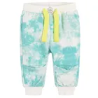 Cool Club, Pantaloni trening pentru baieti, ecru-turcoaz