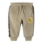 Cool Club, Pantaloni trening pentru baieti, kaki, imprimeu Tom & Jerry