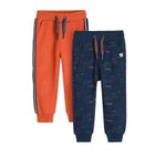 Cool Club, Pantaloni trening pentru baieti, mix de culori, imprimeu dinozauri, set 2 buc.