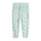Cool Club, Pantaloni trening pentru baieti, tip oversize, mix de culori, imprimeu Positive message