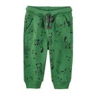 Cool Club, Pantaloni trening pentru baieti, verde, imprimeu catei