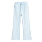 Cool Club, Pantaloni trening pentru fete, flare, caldurosi, albastru