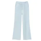 Cool Club, Pantaloni trening pentru fete, flare, velur, albastru