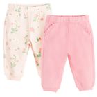 Cool Club, Pantaloni trening pentru fete, roz, set, 2 buc.