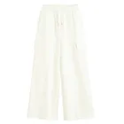 Cool Club, Pantaloni trening pentru fete, wide, ecru