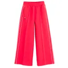 Cool Club, Pantaloni trening pentru fete, wide leg, rosu