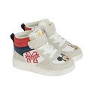 Cool Club, Pantofi sport pentru baieti, alb, imprimeu Mickey Mouse