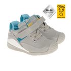 Cool Club, Pantofi sport pentru baieti, parfumati, gri, brant din piele, talpa Bio-Fit