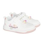 Cool Club, Pantofi sport pentru fete, alb, imprimeu SmileyWorld