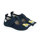 Cool Club, Papuci de casa pentru baieti, albastru, brant din piele