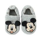 Cool Club, Papuci de casa pentru baieti, gri, imprimeu Mickey Mouse
