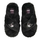 Cool Club, Papuci de casa pentru fete, negru, imprimeu Kuromi