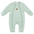 Cool Club, Pijama calduroasa tip salopeta pentru bebelusi, menta verde