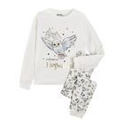 Cool Club, Pijama fete, ecru, imprimeu Harry Potter