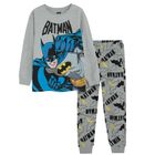 Cool Club, Pijama pentru baieti, gri, imprimeu Batman
