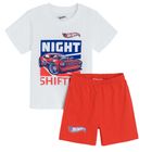 Cool Club, Pijama pentru baieti, mix, imprimeu Hot Wheels