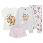 Cool Club, Pijama pentru fete, mix de culori, imprimeu Skye, Paw Patrol, set 2 buc.
