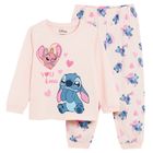 Cool Club, Pijama pentru fete, roz, imprimeu Lilo si Stitch