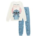 Cool Club, Pijama pentru fete, velur, mix, imprimeu Lilo si Stitch