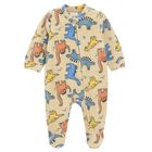 Cool Club, Pijama tip salopeta pentru baieti, bej