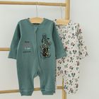 Cool Club, Pijama tip salopeta pentru baieti, mix, imprimeu Disney, set 2 buc.