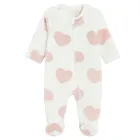 Cool Club, Pijama tip salopeta pentru fete, alb