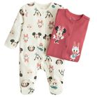 Cool Club, Pijama tip salopeta pentru fete, mix, imprimeu Disney, set, 2 buc.